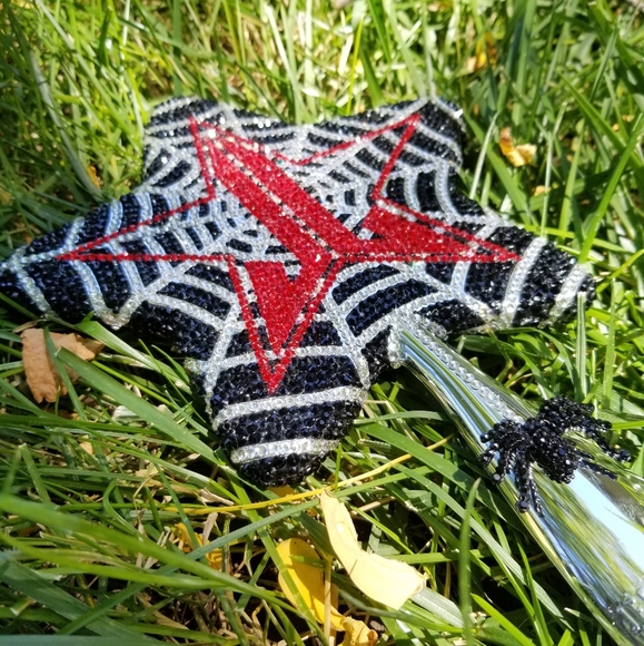 🆕️Jeffree Star, Bling, Custom Spider Web Mirror - Picture 5 of 12